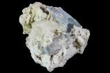 Aquamarine/Morganite Crystals in Albite Crystal Matrix - Pakistan #111363-2